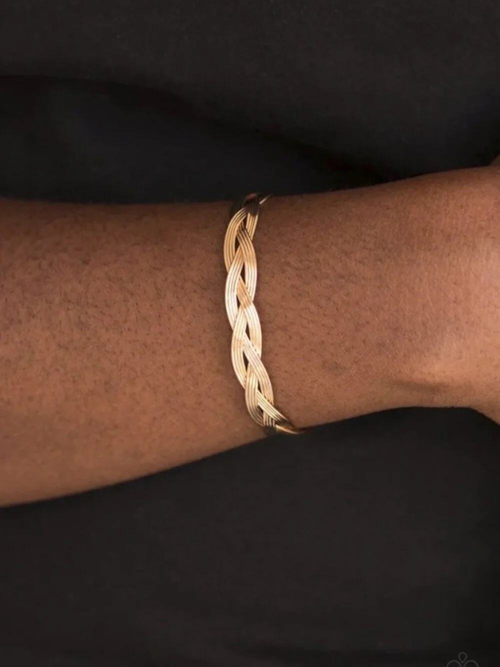 Paparazzi Jewelry Accessories - Business As Usual - Gold Bracelet - Vintage